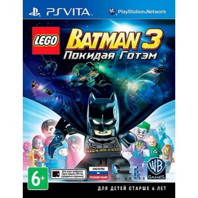 LEGO Batman 3 Покидая Готэм [PS Vita, русские субтитры]